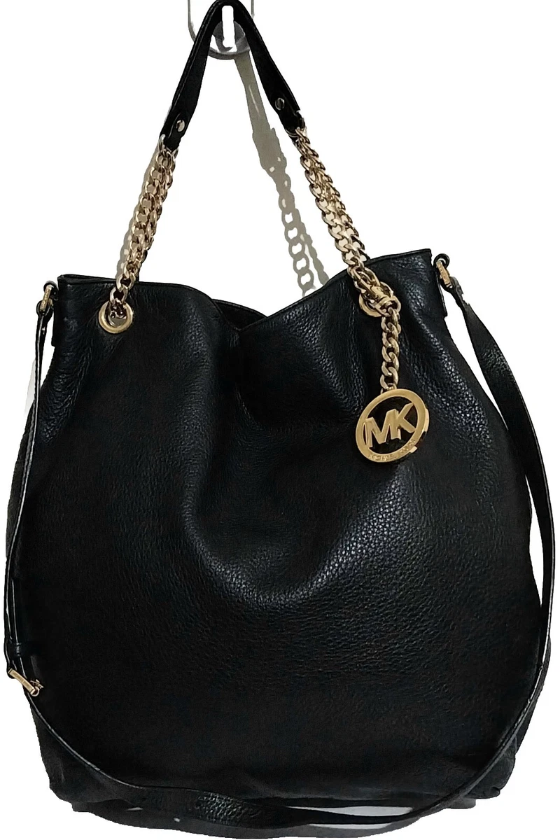 Michael kors bedford large black shoulder bags deals