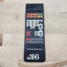 Genuine One For All Remote Control Universal 6 Control Model URC-4000 Black
