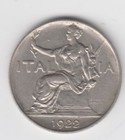 Italy 1922. 1 One Lira. Buono da L.1 Vittorio Emanuele III. KM# 62 — photo 1