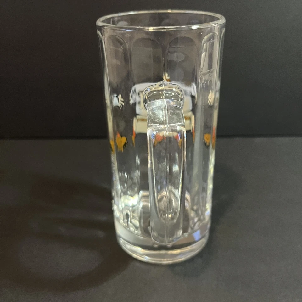 Taza de cerveza de vidrio Ritzenhoff Stefanie Clemen adhesiva festival bávaro del hombre alemán Foto 4 de 4