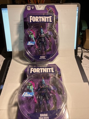 Lot of 2 Epic Games Fortnite Bash Solo Mode 4'' Figurine Factory Sealed