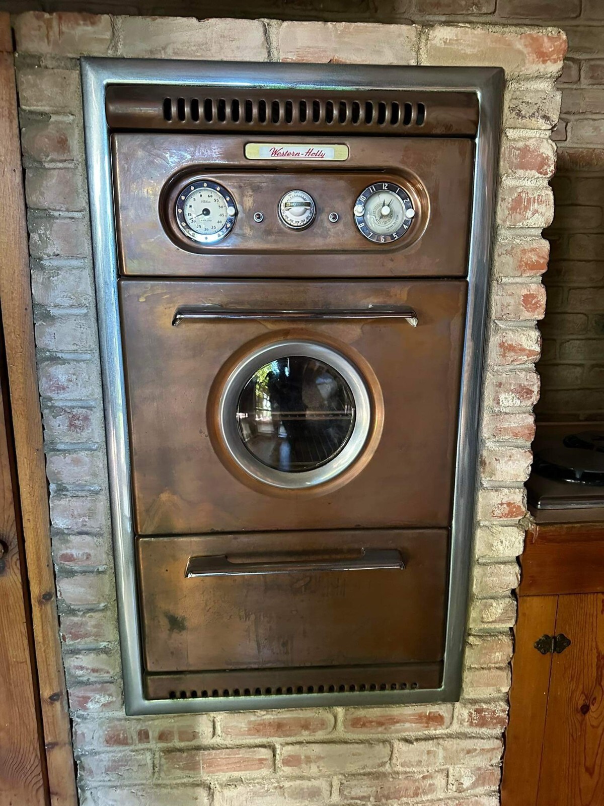 1950" Antique Western Holly Wall Oven "Wylie" eBay