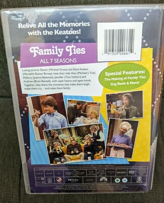 FAMILY TIES: The Complete Series BRAND NEW DVD SET, Michael J. Fox