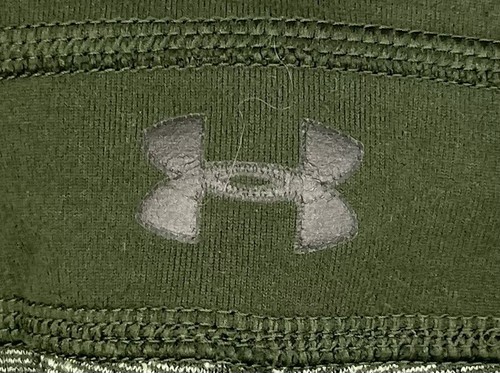 Under Armour Green Leggings Pocket Small I5 - Picture 3 of 8
