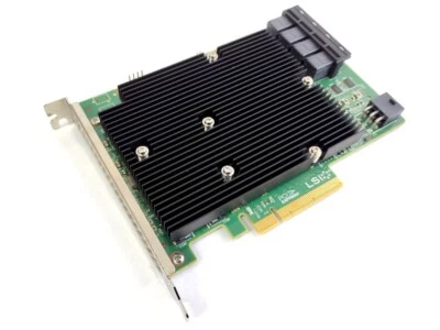 Broadcom LSI 9300-16i SATA / SAS HBA Controller 12Gbps PCIe x8 Avago IT Mode FW - Image 1 of 3