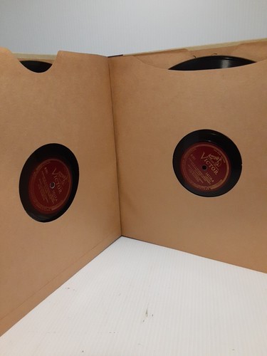 A Victor Musical Masterpiece Schubert Symphony No. 8 In B Minor 78rpm Set - Picture 8 of 11