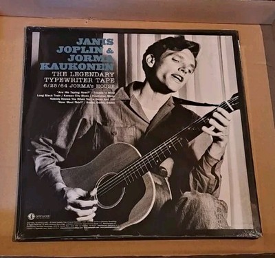 Janis Joplin & Jorma Kaukonen   The Legendary Typewriter Tape RSD 2022 