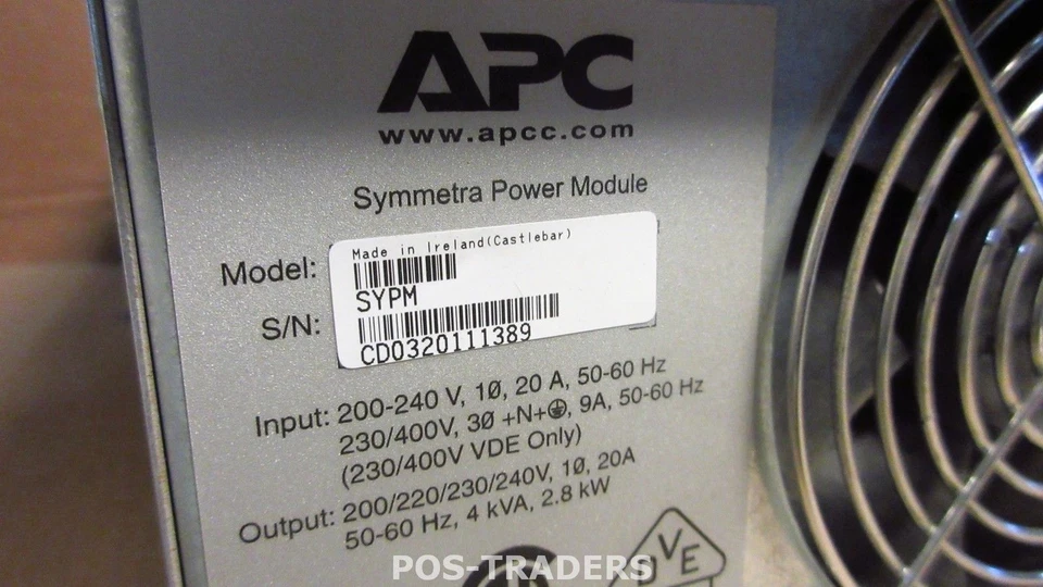 APC Symmetra SYPM 220/230/240V or 380V/400V/415V Power Inverter Module - Image 3 of 4