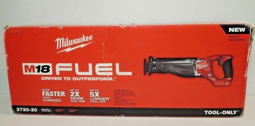 Milwaukee M18 FUEL 18V Cordless Sawzall Reciprocating Saw (2720-20)