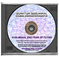 SUBLIMINAL END FEAR OF FLYING Airplane Flight Phobia Cure Treatment BRAINWAVE CD - Imagen 1 de 1