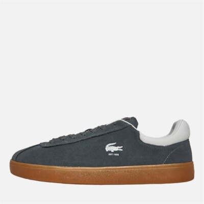 Lacoste Mens Baseshot Trainers Dark Grey/​Gum UK EU 43