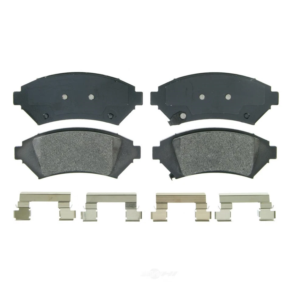 Juego de pastillas de freno y zapatas de freno de disco semimetálicas Wagner delanteras y traseras para BUICK CENTURY Foto 4 de 4