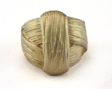 Knot Ring Adjustable Ring Raw brass 19mm 9US inner size 2727