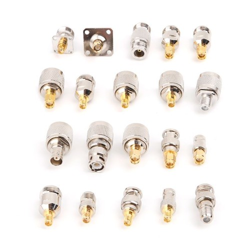 20pcs N Type BNC TNC SMA RF Connector Adapter Kit Test Converter - Zdjęcie 8 z 8