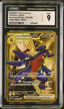😄Cynthia's Garchomp ex 241/182 Sv10: Destined Rivals Holo CGC MINT 9😄