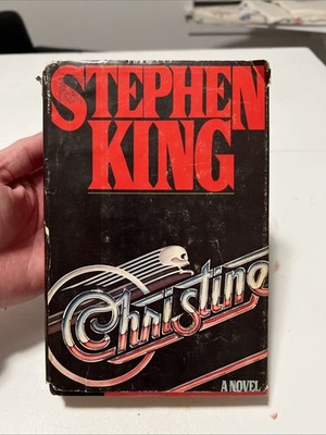 Christine by Stephen King First Edition Later Printing HCDJ 1983 BCE Viking