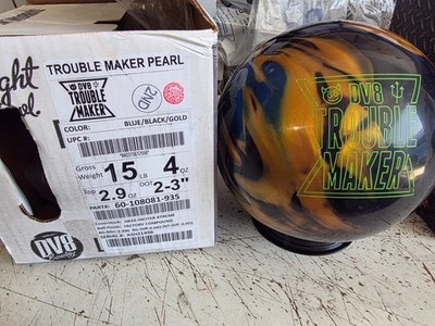 [149B] New NIB DV8 Trouble Maker Pearl Bowling Ball | 2nd Qualty 15lb
