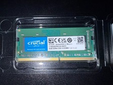 Crucial 8GB DDR4-3200 SODIMM Laptop Memory
