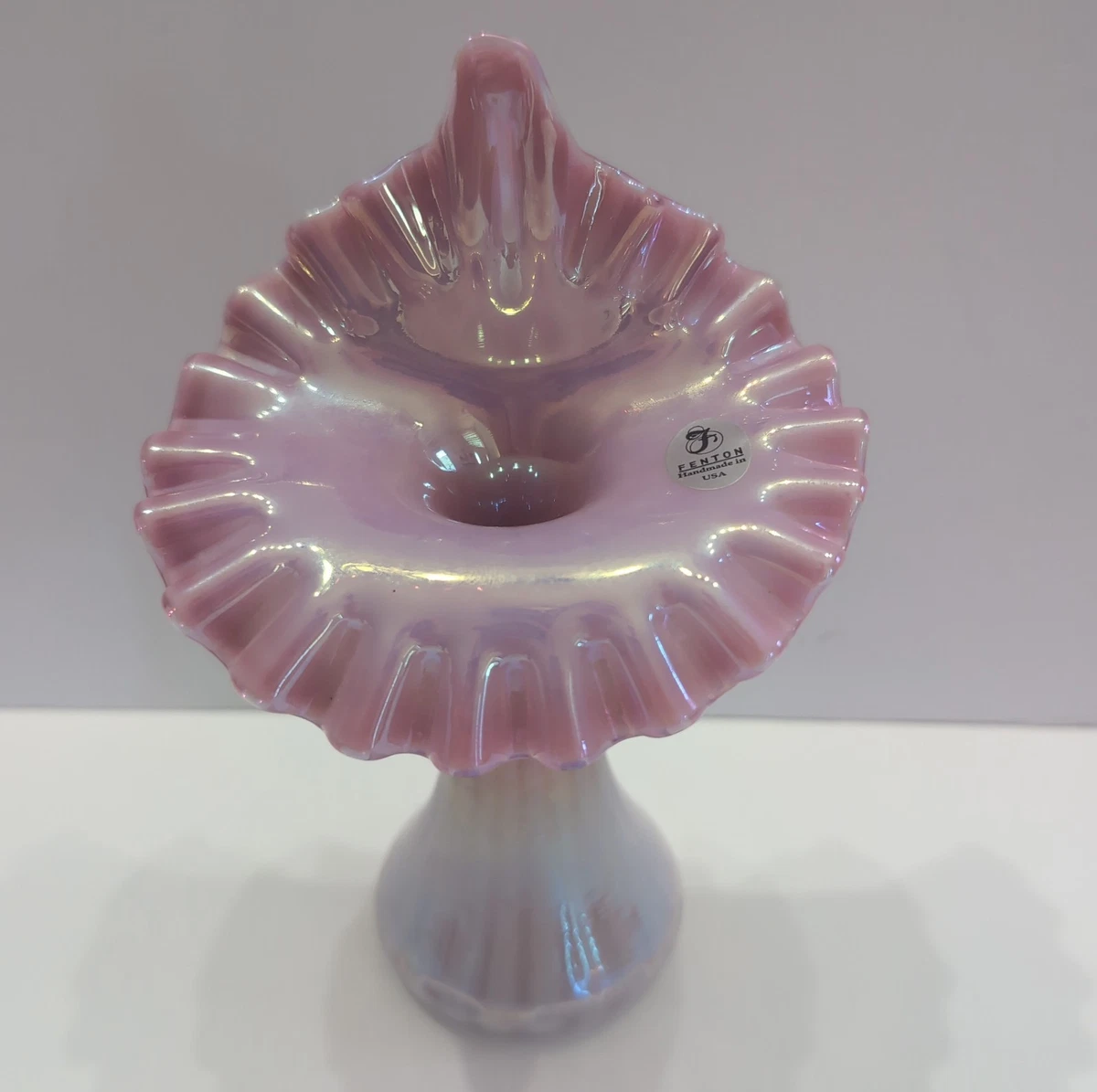 Jack In The Pulpit Vase In Studio & Handcrafted Glass for sale | eBay