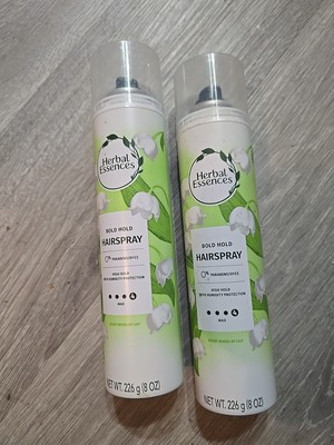 Lot 2 Herbal Essences Hairspray BOLD HOLD 8oz Spray, green