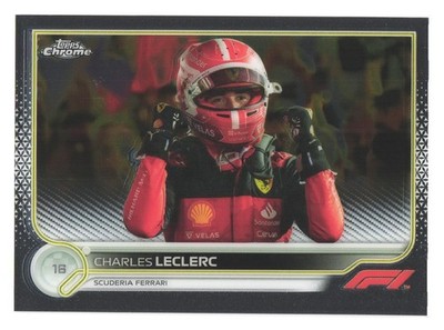 2022 Topps Chrome F1 Formula 1 Scuderia Ferrari  Charles LeClerc