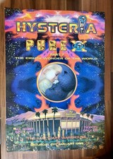 Hysteria/ Pure X Rave Flyer , A3 , Sanctuary, 1995 , ( Mint , No Folds Etc )