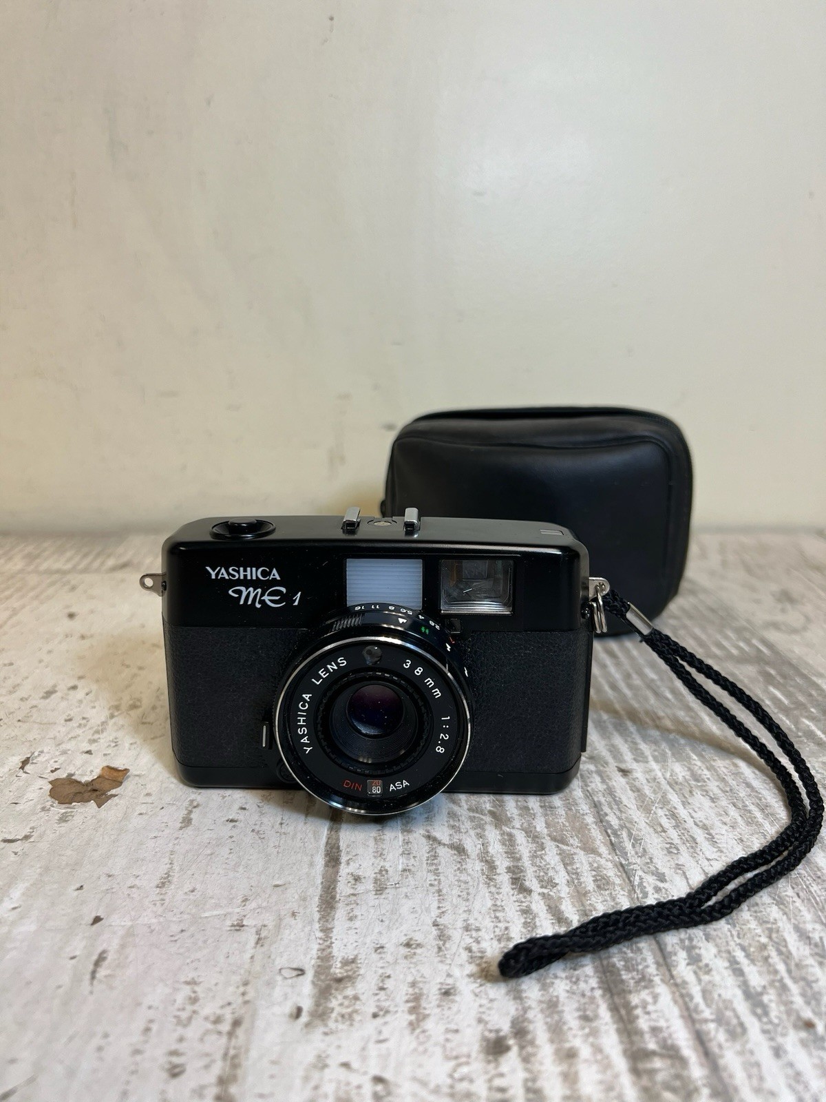 Yashica ME-1 Compact 35mm Film Camera with 38mm f2.8 Lens  TESTED