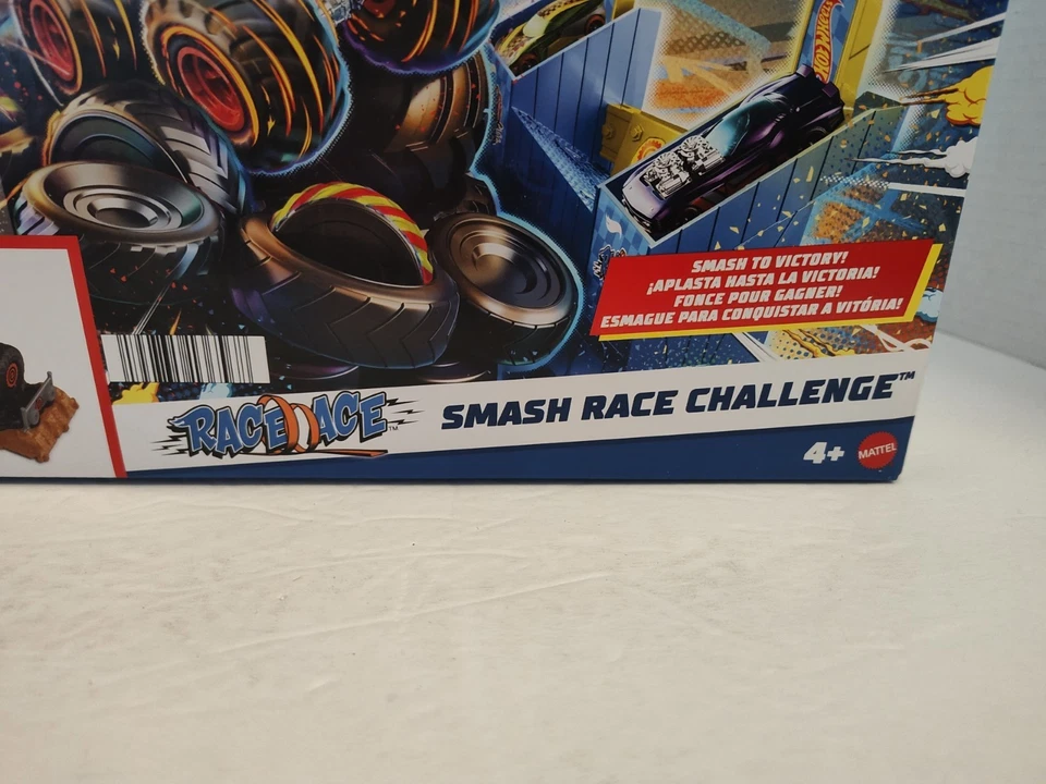 Hot Wheels Monster Trucks Arena Smashers Juego - Smash Race Nuevo En Caja Sellado Foto 3 de 4