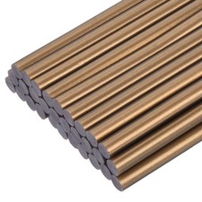 30pcs Mini Hot Glue Gun Sticks 4" x 0.28" for Glue Gun Bronze Gold 0.34 per stick