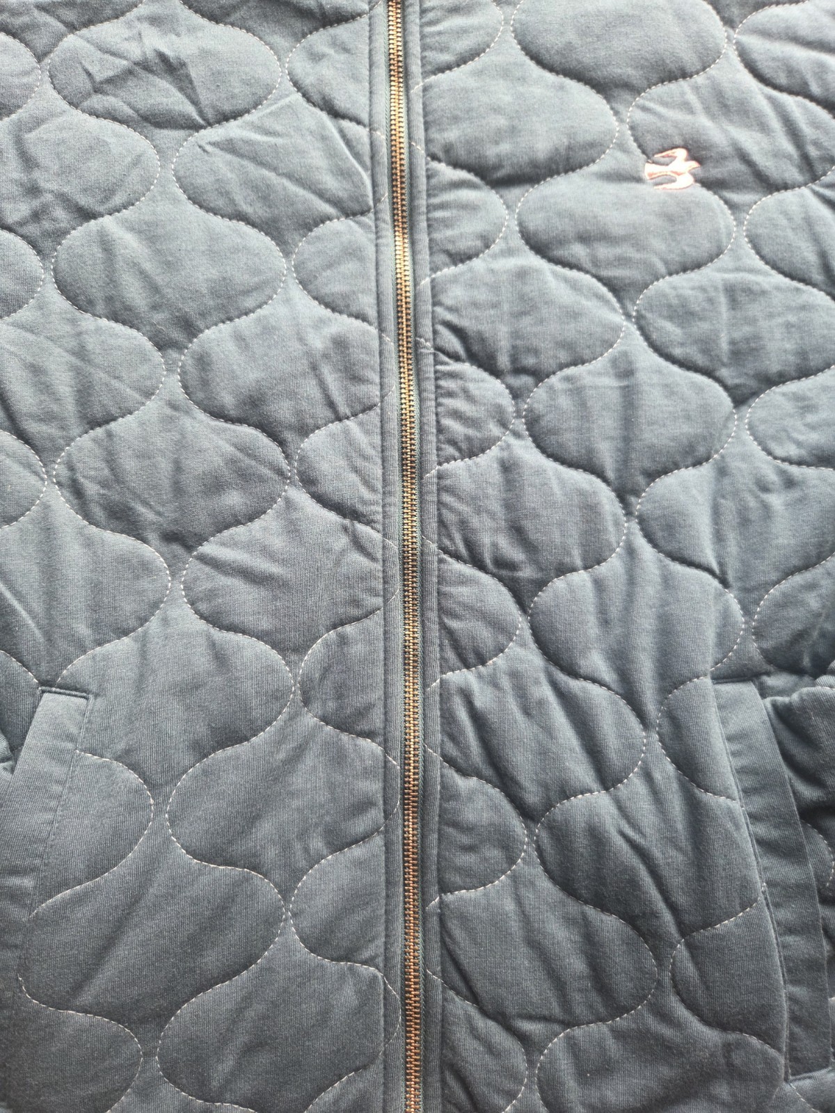 Brakeburn Blue Quilted Jacket – Women’s Size 8 – Lightweight & Stylish image 3