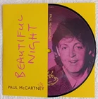 Paul McCartney - Beautiful Night 1997 Picture Disc VG. Condition 7" Single Vinyl