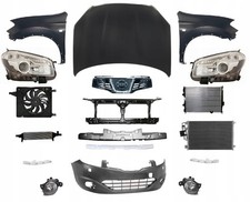 Satz Motorhaube Frontmaske Stoßstange für Nissan Qashqai 2010-2014