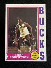 1974-75 Topps Oscar Robertson (#55) EX HOFer, Mr. Triple-Double ^GRUMPYBUCK^