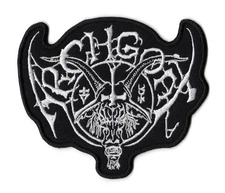Archgoat Patch | Baphomet Sabbatical Goat Finnish War Black Metal Band Logo