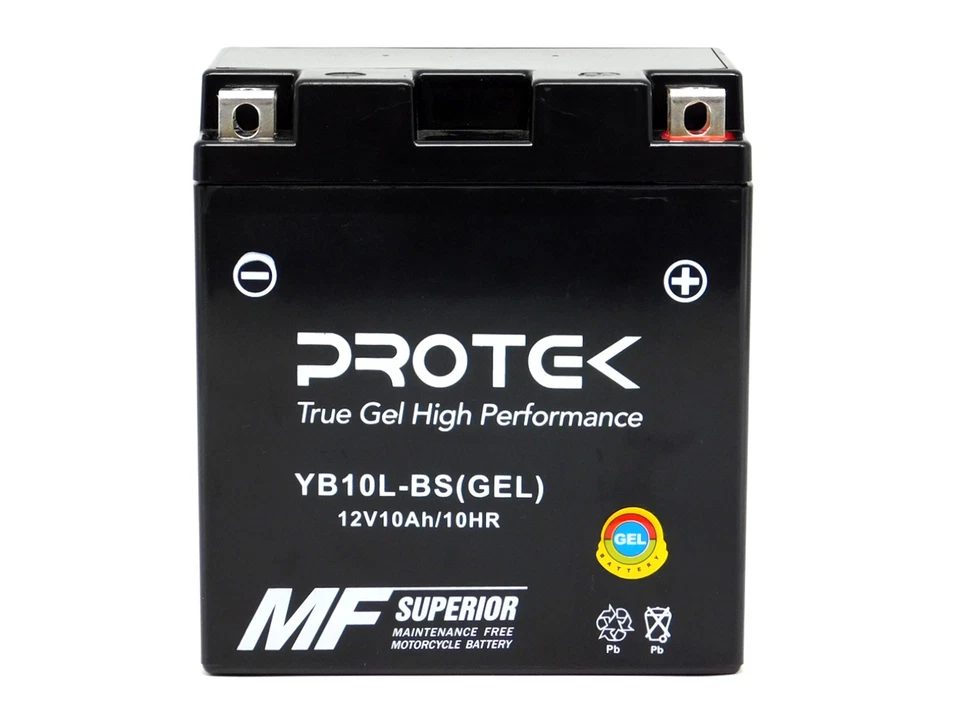 YB10L-A2 YB10L-B2 Gel Battery For 88-18 Yamaha Route 66 XV250 Virago V Star 250 - Image 2 of 4