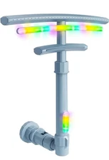 Waterfall Pool Fountain with 9 Color 4 Mode LED Lights, Above ground With Remote