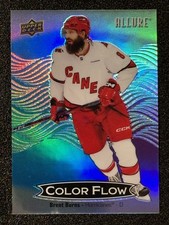 2024-25 Upper Deck Allure #CFL-13 Brent Burns Blue-Purple COLOR FLOW Hurricanes