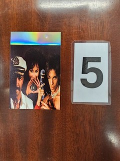Prince 1998 Tour Cardstock featuring Chaka Khan/Larry Graham