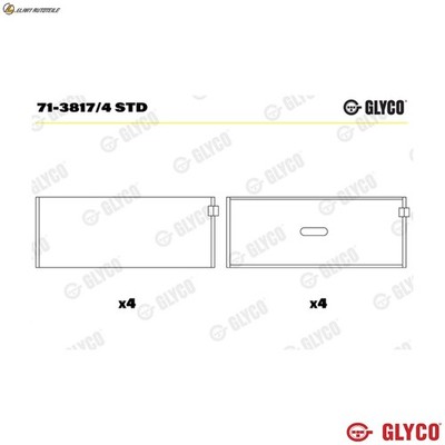 PLEUELLAGER FÜR MERCEDES BENZ DAEWOO SLK R170 M 111 983 M 111 973 190 W201 