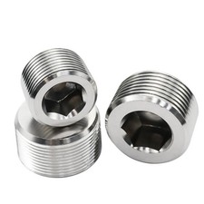 Metric Male Plug A2 Stainless Steel Internal Hex Head Blanking Plug M4 - M33