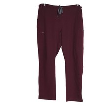 FIGS Technical Collection Burgundy Scrub Pants Style TW2000R Women's XL