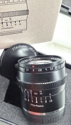 TTArtisan Objektiv 50mm 1:1.2 für Fujifilm X FX Mount