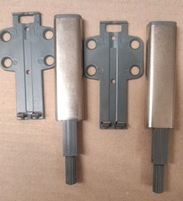 2er-Set Drucktüröffner (Push to open) - Optimal für Ikea Schränke (z.B. Besta)