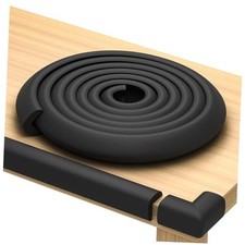 Baby Proof Corners and Edges with Furniture Corner Edge Safety Bumpers, Black
