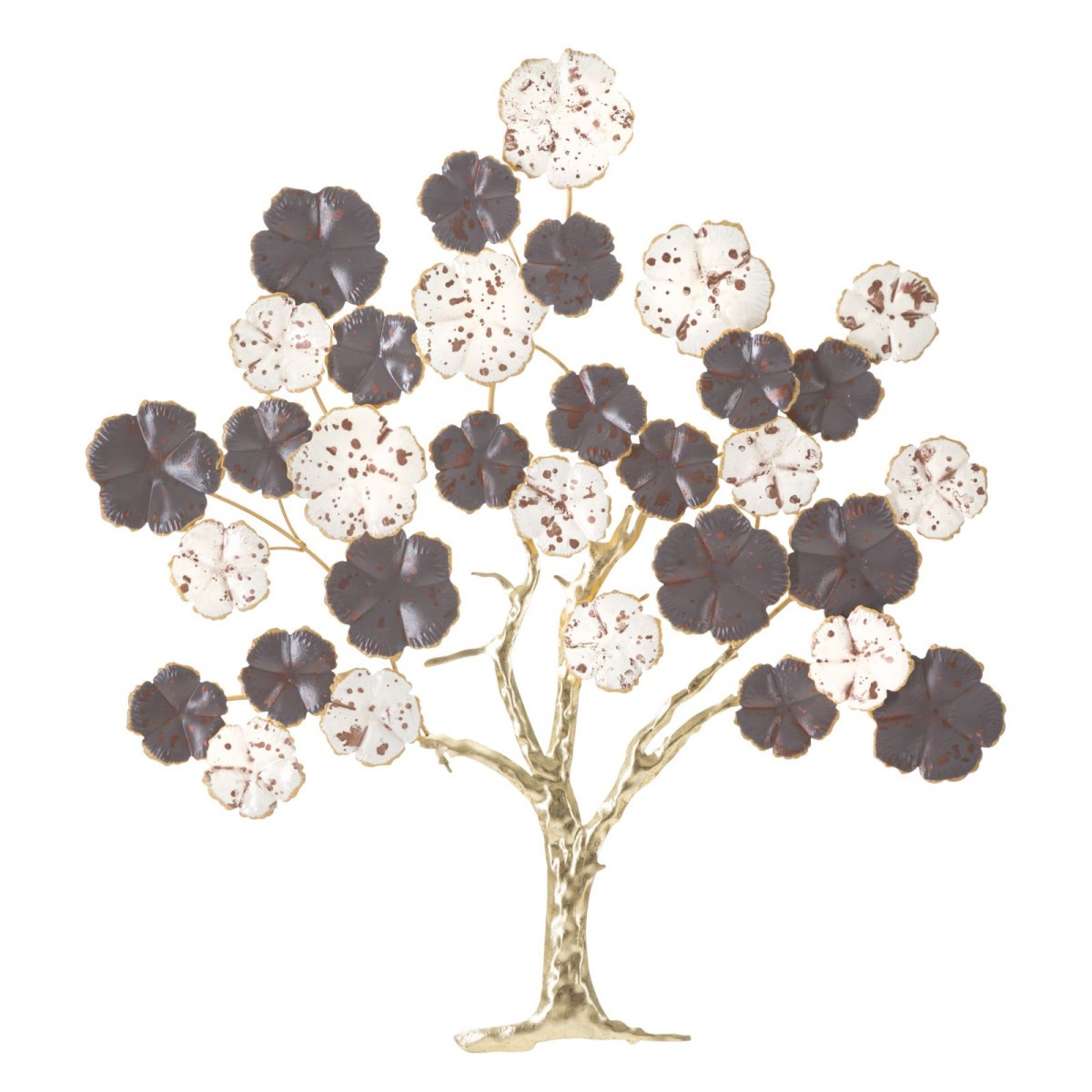 Décoration murale en métal Albero Purpy 80cm pour sublimer votre salon moderne