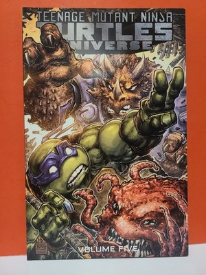 Signed Freddie Williams Teenage Mutant Ninja Turtles Universe Vol 5 TPB IDW 2018