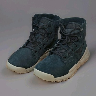 Nike SFB 6'' NSW Black Light Taupe Leather Boots 862507-002 - Men's Size 6