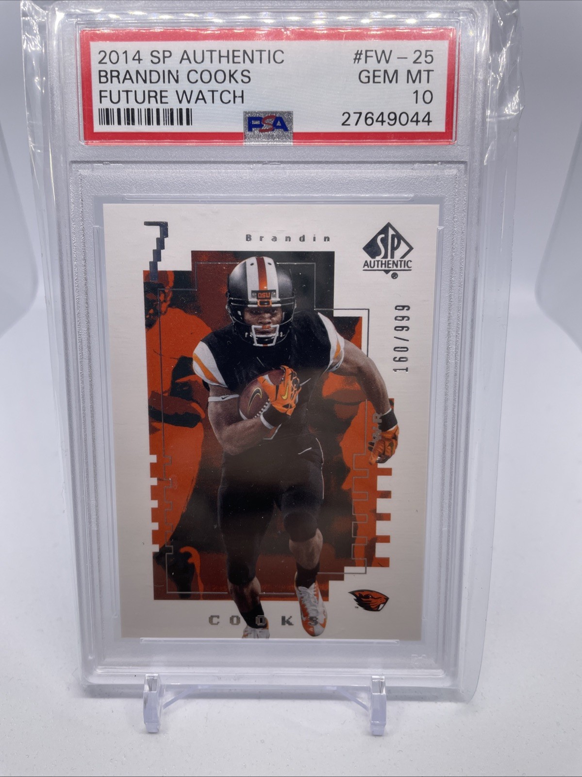 Brandin Cooks SP Authentic Future Watch #FW25 Base