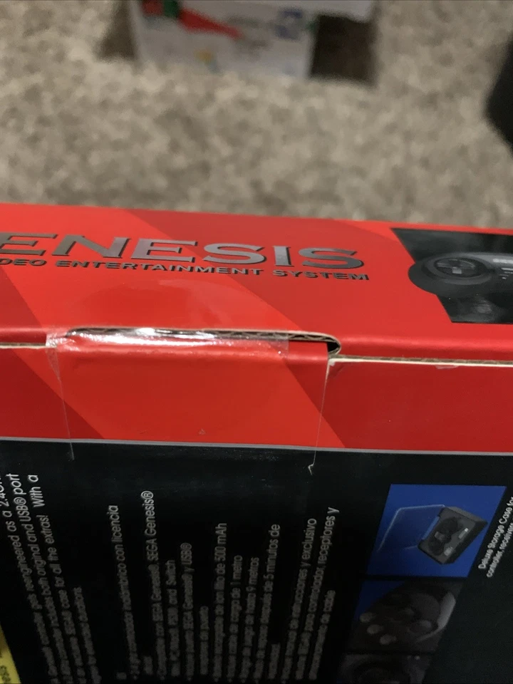 Retro-Bit 2.4 GHz Wireless Controller 8-Button Sega Genesis Original/Mini Black - Image 3 of 4