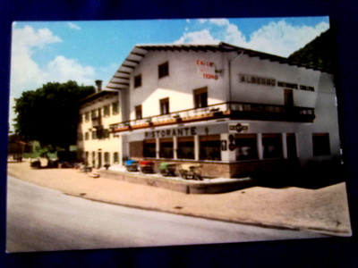 1 Ansichtskarte Albergo Ristorante CIMA I PRA Ponte nelle Alpi (Belluno), blanko